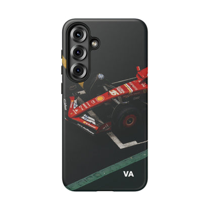 Personalized Racing Phone Case | Ferrari F1 Inspired Tough Cover for iPhone & Samsung | Motorsport Gift for Formula One Fans