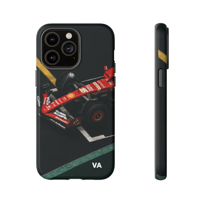 Personalized Racing Phone Case | Ferrari F1 Inspired Tough Cover for iPhone & Samsung | Motorsport Gift for Formula One Fans
