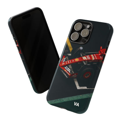 Personalized Racing Phone Case | Ferrari F1 Inspired Tough Cover for iPhone & Samsung | Motorsport Gift for Formula One Fans