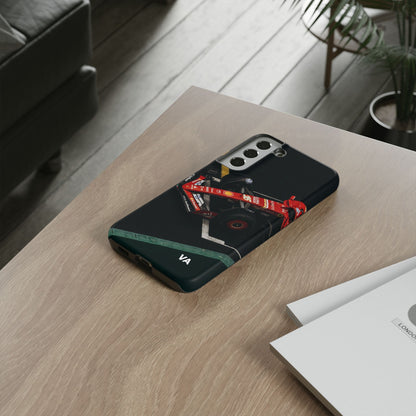 Personalized Racing Phone Case | Ferrari F1 Inspired Tough Cover for iPhone & Samsung | Motorsport Gift for Formula One Fans