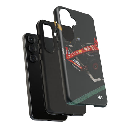 Personalized Racing Phone Case | Ferrari F1 Inspired Tough Cover for iPhone & Samsung | Motorsport Gift for Formula One Fans