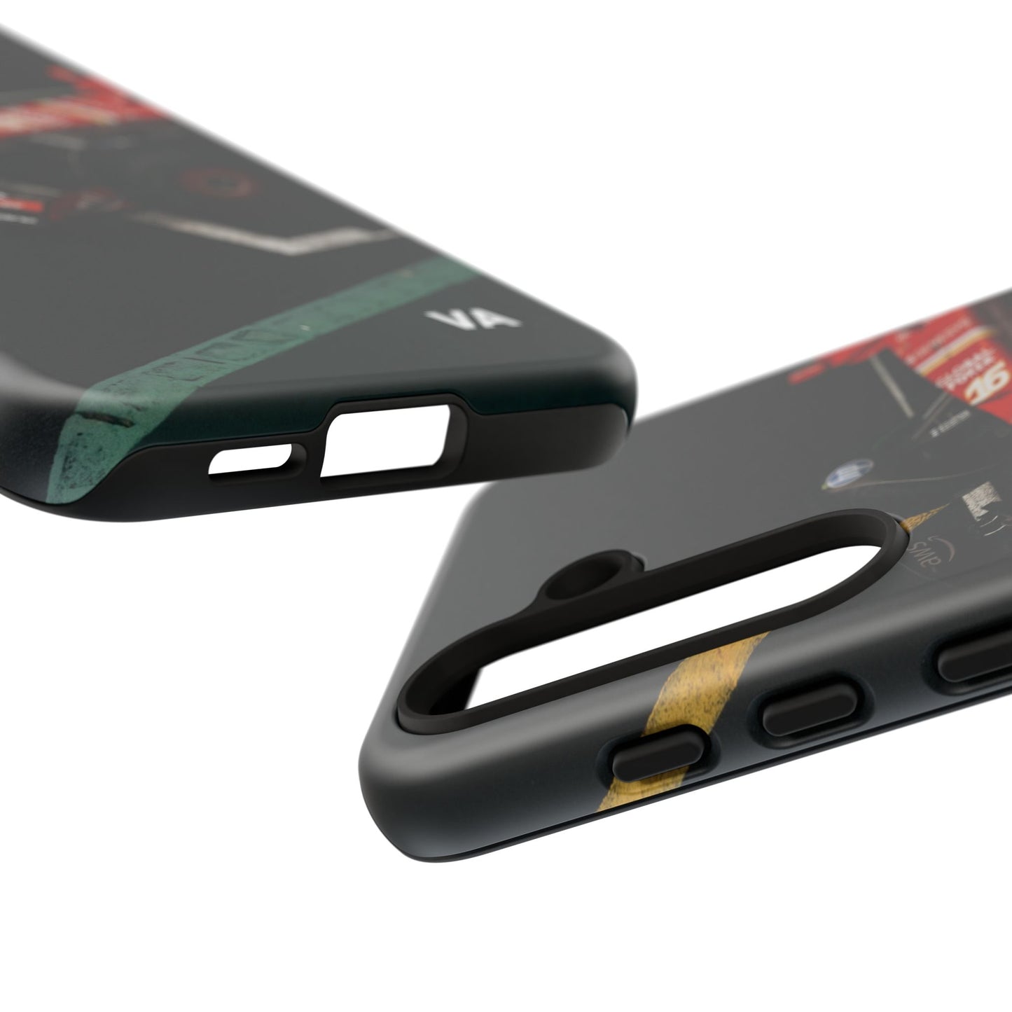 Personalized Racing Phone Case | Ferrari F1 Inspired Tough Cover for iPhone & Samsung | Motorsport Gift for Formula One Fans
