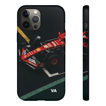 Personalized Racing Phone Case | Ferrari F1 Inspired Tough Cover for iPhone & Samsung | Motorsport Gift for Formula One Fans