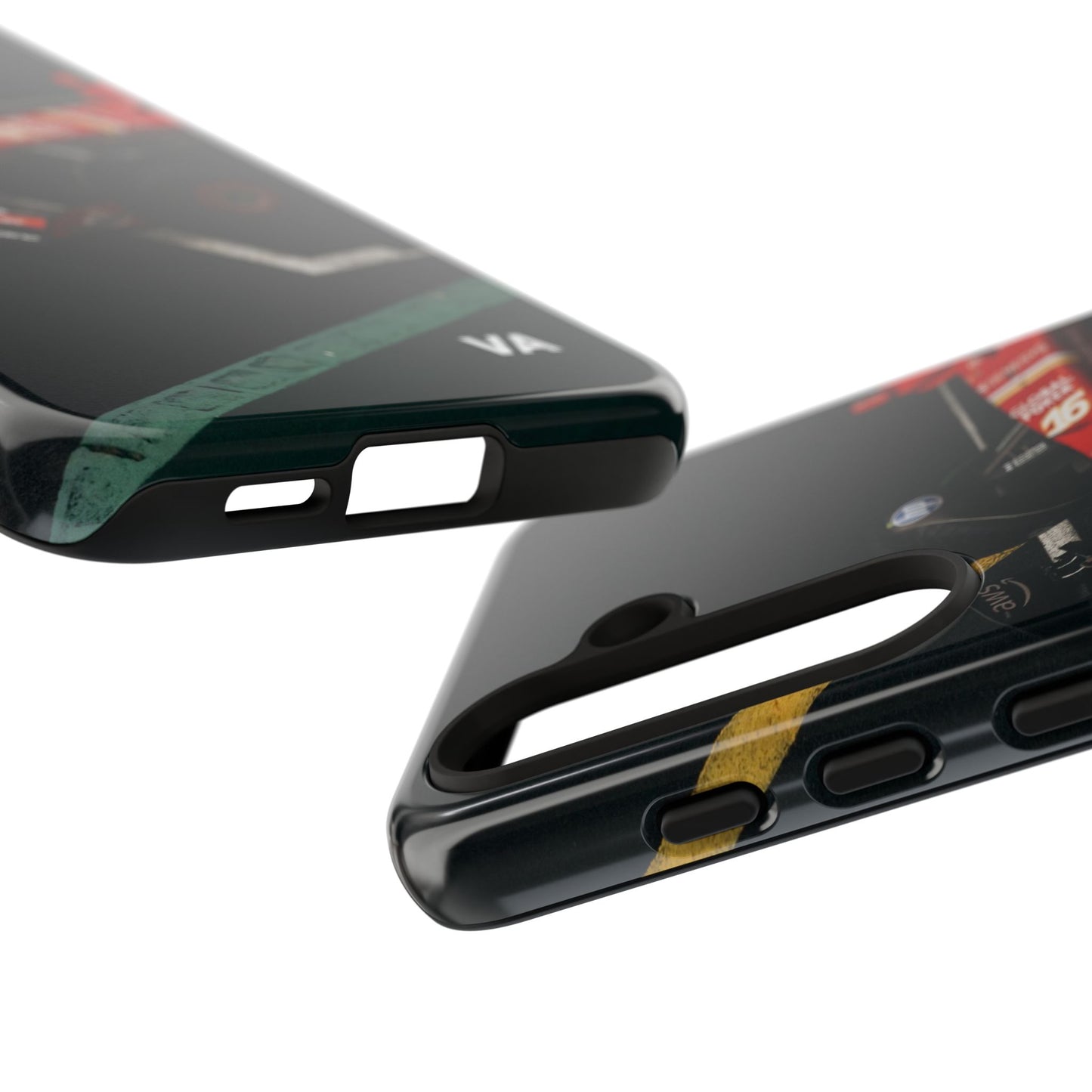 Personalized Racing Phone Case | Ferrari F1 Inspired Tough Cover for iPhone & Samsung | Motorsport Gift for Formula One Fans