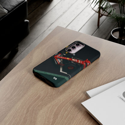 Personalized Racing Phone Case | Ferrari F1 Inspired Tough Cover for iPhone & Samsung | Motorsport Gift for Formula One Fans