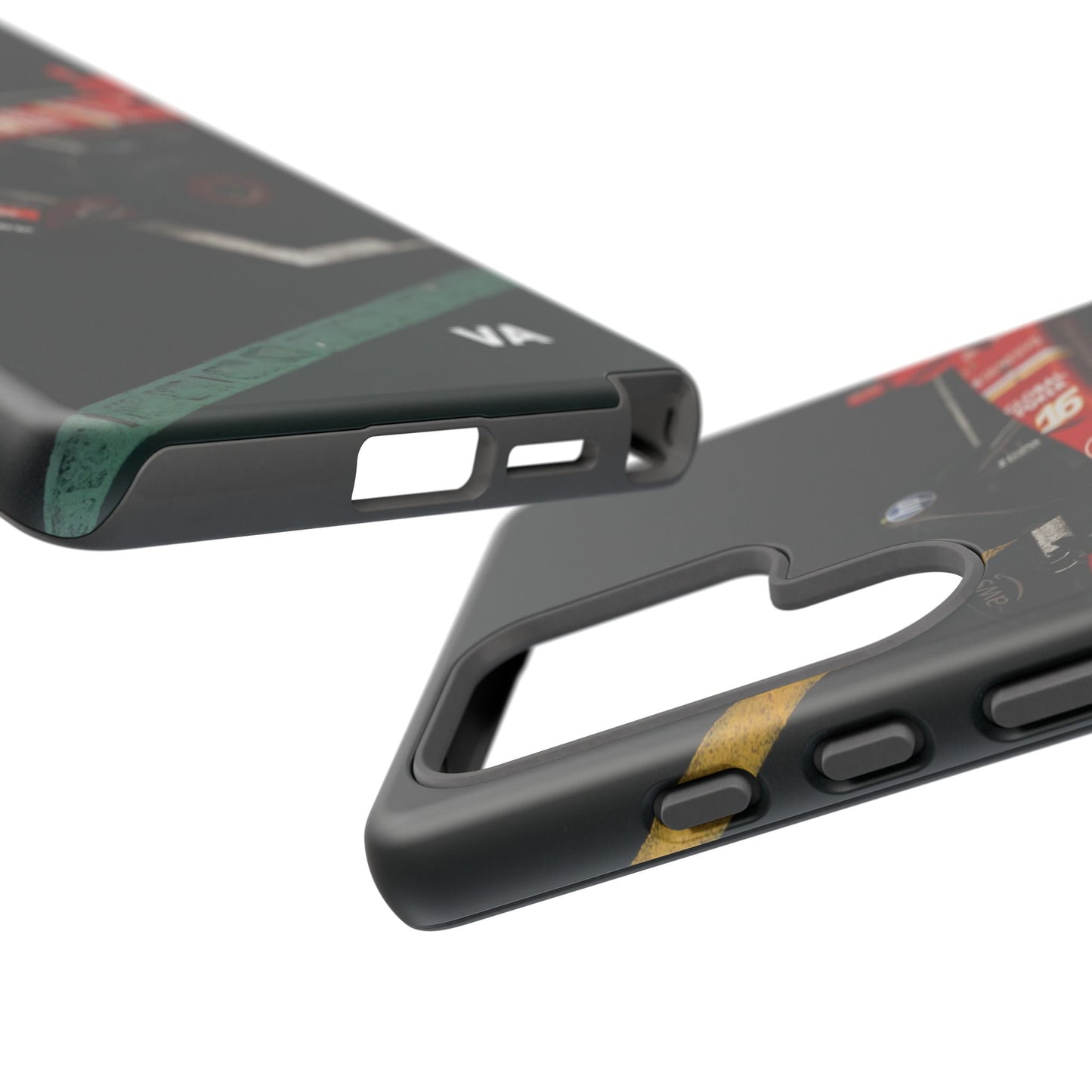 Personalized Racing Phone Case | Ferrari F1 Inspired Tough Cover for iPhone & Samsung | Motorsport Gift for Formula One Fans