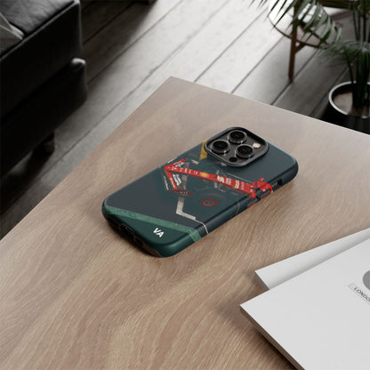 Personalized Racing Phone Case | Ferrari F1 Inspired Tough Cover for iPhone & Samsung | Motorsport Gift for Formula One Fans