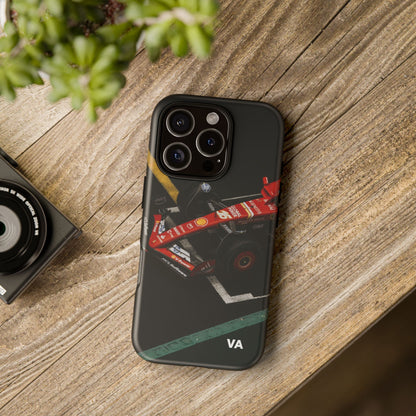 Personalized Racing Phone Case | Ferrari F1 Inspired Tough Cover for iPhone & Samsung | Motorsport Gift for Formula One Fans