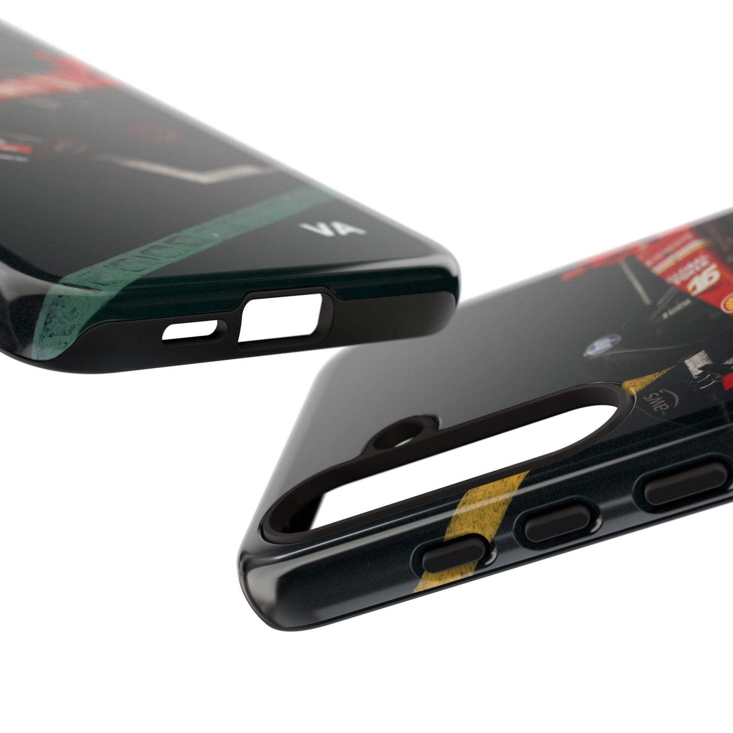 Personalized Racing Phone Case | Ferrari F1 Inspired Tough Cover for iPhone & Samsung | Motorsport Gift for Formula One Fans