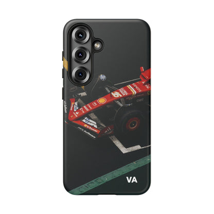 Personalized Racing Phone Case | Ferrari F1 Inspired Tough Cover for iPhone & Samsung | Motorsport Gift for Formula One Fans