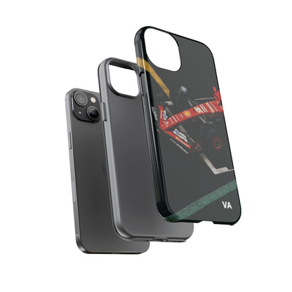 Personalized Racing Phone Case | Ferrari F1 Inspired Tough Cover for iPhone & Samsung | Motorsport Gift for Formula One Fans