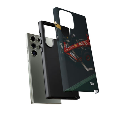 Personalized Racing Phone Case | Ferrari F1 Inspired Tough Cover for iPhone & Samsung | Motorsport Gift for Formula One Fans